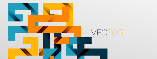 Color bend lines with shadow texture effect. Vector Illustration For Wallpaper, Banner, Background, Card, Book Illustration, landing page