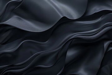 Obraz premium Abstract Black Fabric