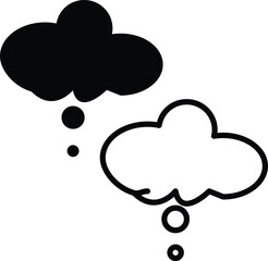  Cute vector speech bubble set, Hand drawn set of speech bubbles with handwritten for book, card, business, poster design. Vector illustration design for fashion fabrics, textile graphics.