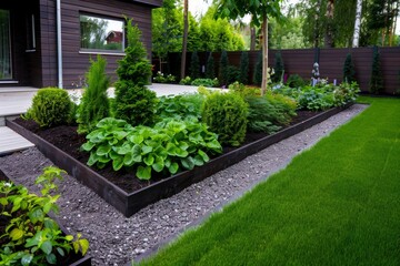 Implement climate-conscious maintenance practices for a garden environment