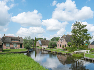 Obraz premium Belt-Schutsloot, Steenwijkerland, Overijssel province, The Netherlands 