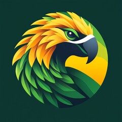 Obraz premium Brazil vector logo 