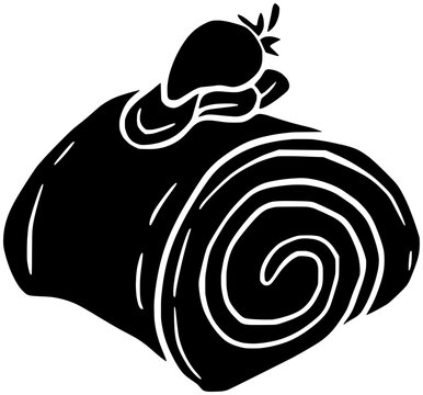 recommend clip art: pastry illustration bakery silhouette dessert logo bread icon cake outline sweet cinnamon roll food bun gourmet cream baked croissant shape bagel donut meal for vector graphic background