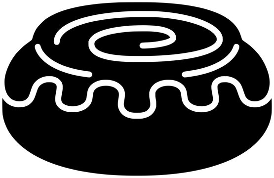 recommend clip art: pastry illustration bakery silhouette dessert logo bread icon cake outline sweet cinnamon roll food bun gourmet cream baked croissant shape bagel donut meal for vector graphic background