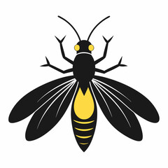 Firefly art vector illustration