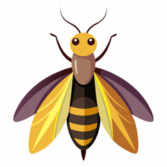 Firefly art vector illustration