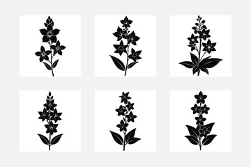 Beautifully Crafted Candela Flower Silhouette Artworks
