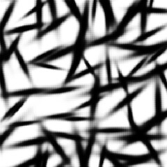 Fototapeta premium Monochrome printing raster. Abstract vector halftone background. Black and white texture of dots.