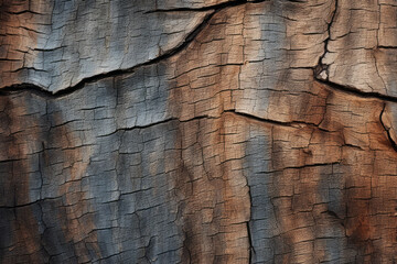 Processed collage of old tree bark trunk material texture. Background for banner, backdrop