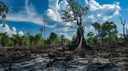 War related loss of ecologically significant places