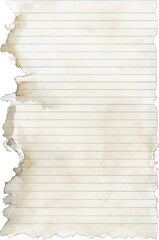 Old lined paper