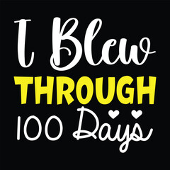 100 Day of School Svg Design