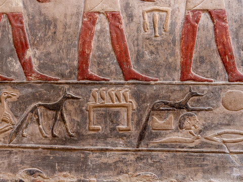 Relief from the interior of the Tomb of Kagemni Egypt