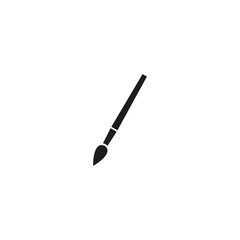 paint brush icon. paint brush symbol template for graphic and web design collection logo vector illustration