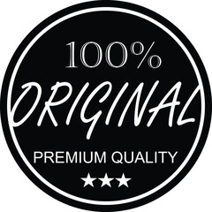 Original black stamp, 100% original sticker.