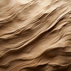 Obraz premium Abstract Wavy Texture in Tan Hues.