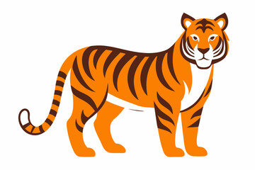 A Tiger vector art illustration
