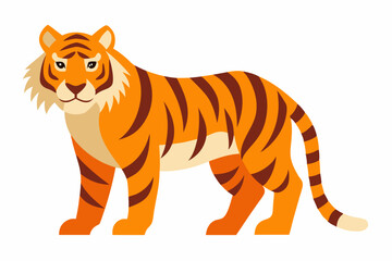 A Tiger vector art illustration