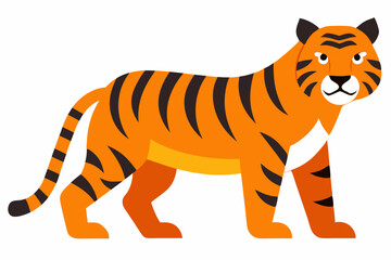 A Tiger vector art illustration