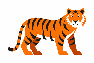 A Tiger vector art illustration