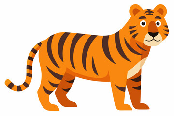 A Tiger vector art illustration