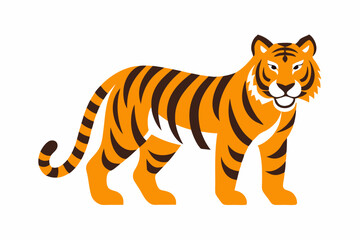 A Tiger vector art illustration