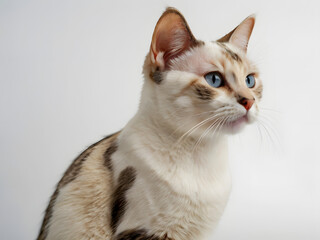 Obraz premium portrait of a cat,close up of a cute cat