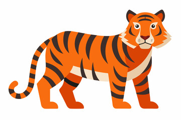 A Tiger vector art illustration
