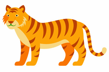 A Tiger vector art illustration