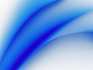 Artistic trendy blurred shades of blue rainbow shape pattern dynamic energy motion decorative background texture web template design banner flyer cover presentation 