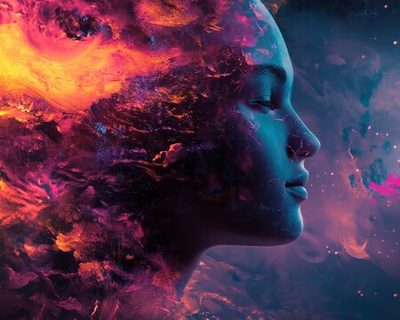 Collaborative workshop using AI to visualize creative concepts, highlighting the intersection of imagination and tenets