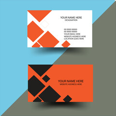 Yellow Black White Simple Standard Business card Template