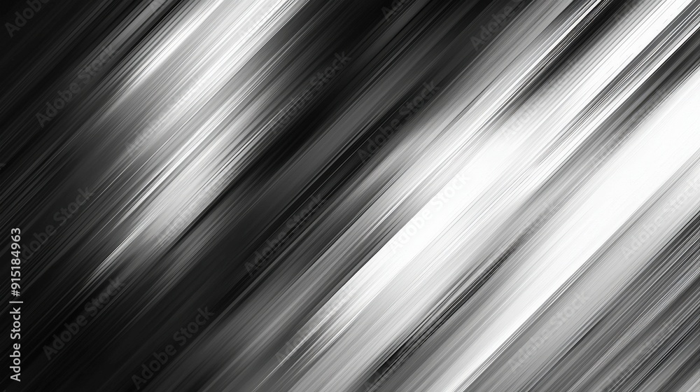 Fototapete bold black and white streaks create a striking abstract pattern with a sense of motion and depth