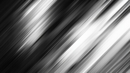 Fototapeta premium Bold black and white streaks create a striking abstract pattern with a sense of motion and depth