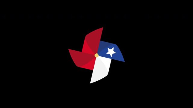 Chilean windmill Fiestas Patrias Chile Graphic without stick graphics