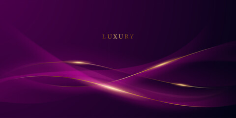 purple abstract background with luxury elements vector illustration