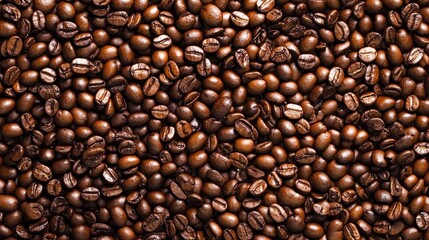 Roasted Coffee Beans Background