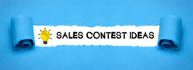 Sales Contest Ideas	