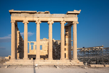 Fototapeta premium Remains of Parthenon and Acropolis in Athens capital of Greece
