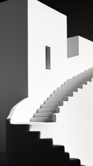 Photography of greek architecture staircase building.