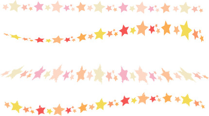 お星さまライン（オレンジ）