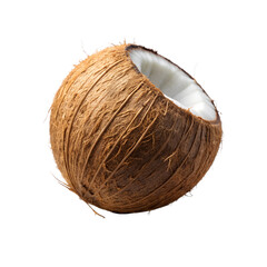 Husked Coconut isolated