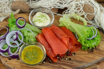 frisch geräucherter Wildlachs aus Alaska