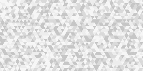 Seamless geometric pattern square shapes low polygon backdrop background. Abstract geometric wall tile and metal cube background triangle wallpaper. Gray and white polygonal background.