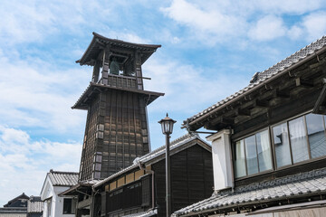 川越の蔵造りの街並みと時の鐘