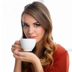 portrait of a beautiful woman, AI generated