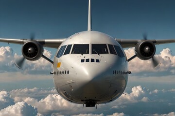 Obraz premium airplane at the airport