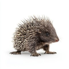 Fototapeta premium Close-up Portrait of a Baby Porcupine