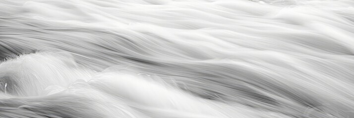 Fototapeta premium Close up of blurred motion of river flow