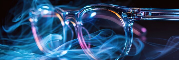 Eyewear that enhances vision from fuzzy to clear